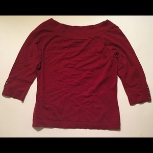 Ann Taylor Red Top